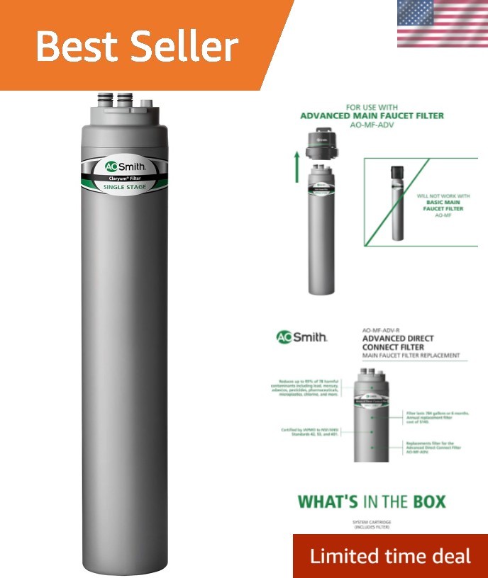 Advanced Direct Connect Under Sink Replacement Filter for AO-MF-ADV System – …