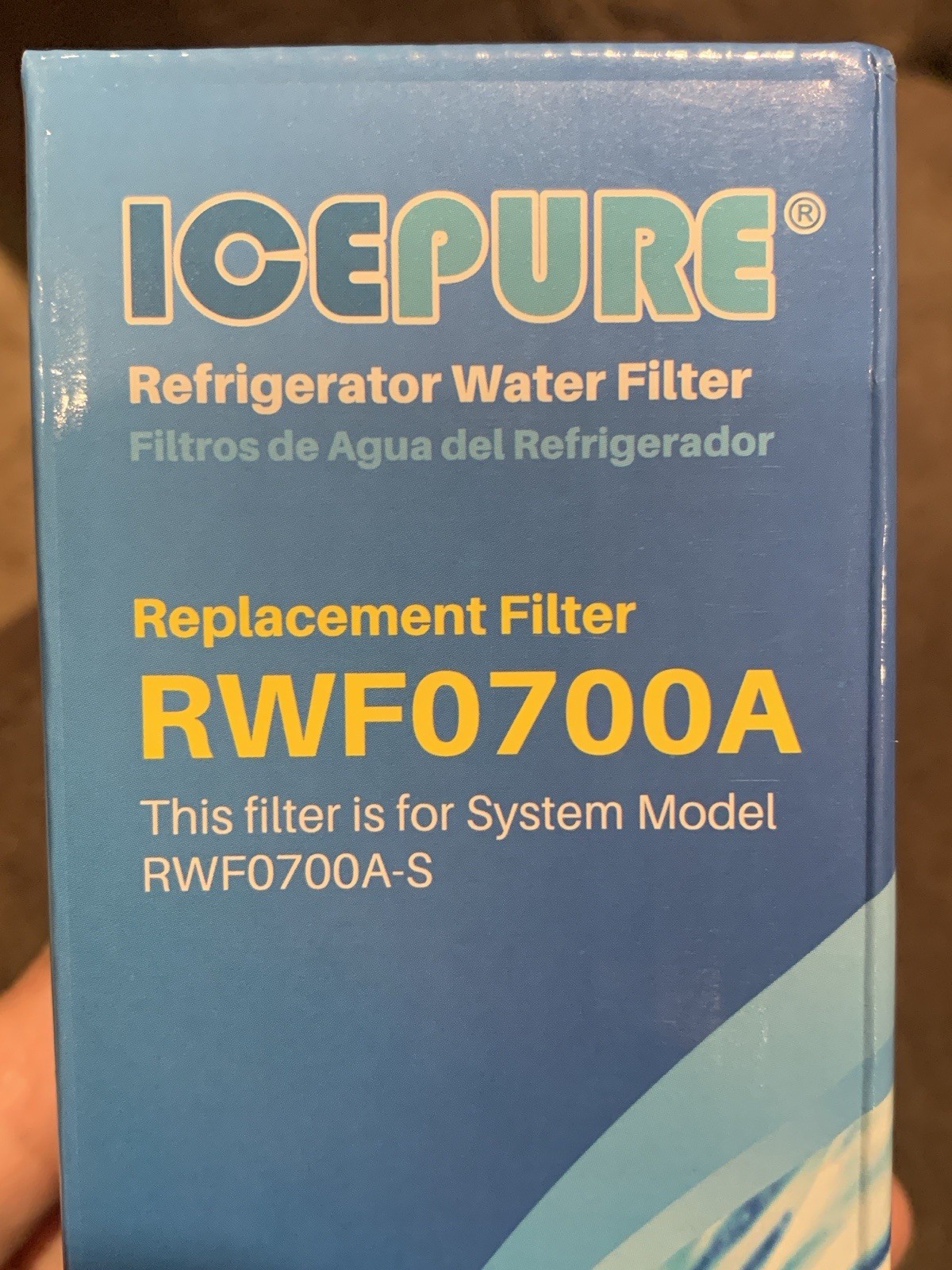 Lot IcePure RWF0700A Water Filter 3 pack- Brand New Unused