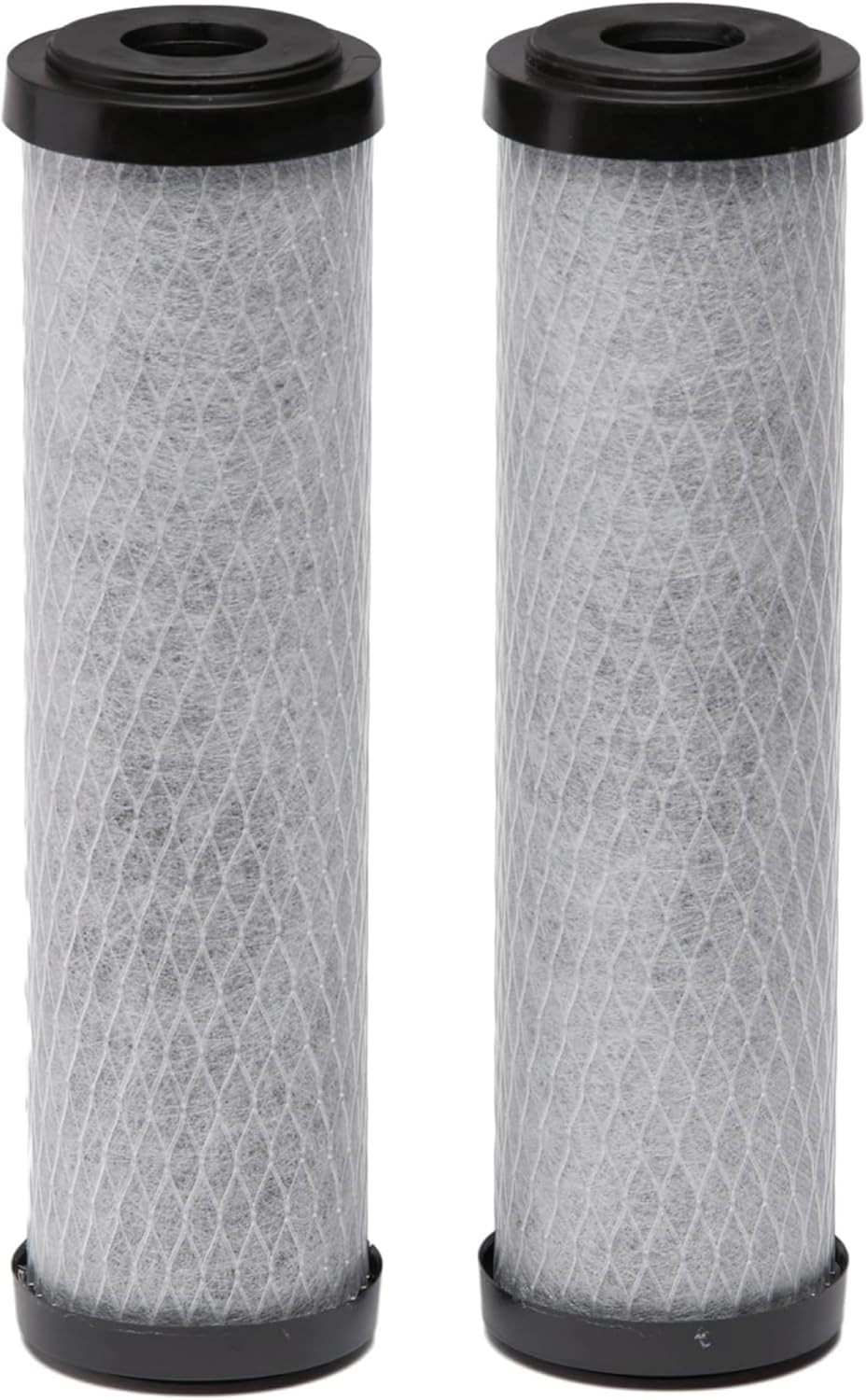 EcoPure EPW2C Carbon Block Whole Home Water Filter 2-Pack 5 Micron Universal