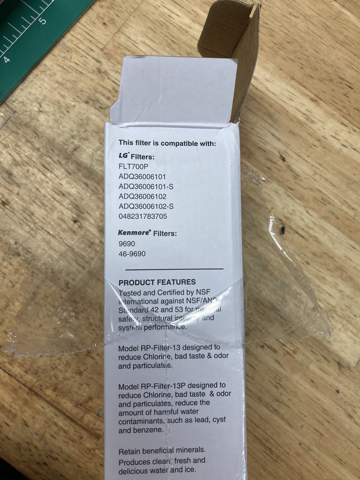Refrigerator Water Filter for LG FLT700P ADQ36006101 KENMORE Elite 9690 469690