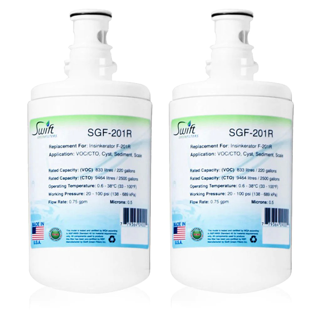 Swift Green Filters SGF-201R Replacement Water Filter for Insinkerator F-201R