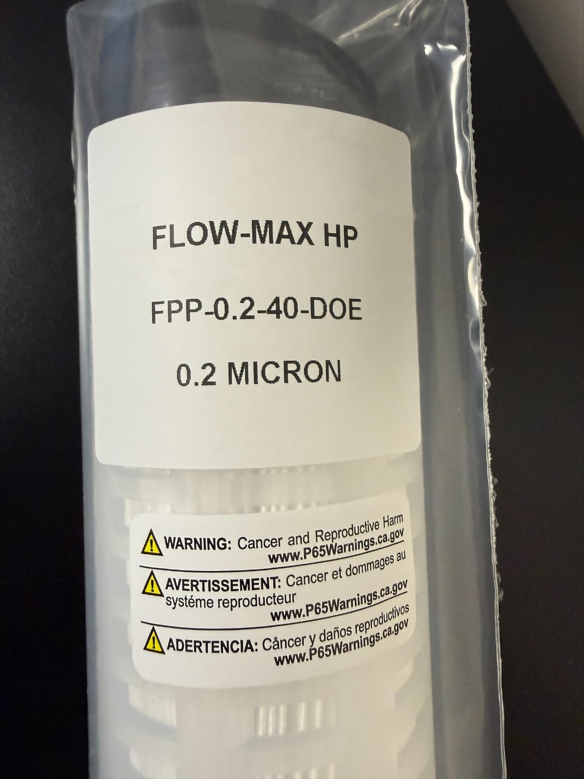 Watts Flow-Max HP FPP-0.2-40-DOE Pleated Filter 0.2 Micron 40 in *NEW IN BOX*