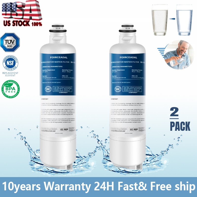 US 2PACK Filter For Bosch Ultra Clarity Pro BORPLFTR50 WFC100MF Water Filter