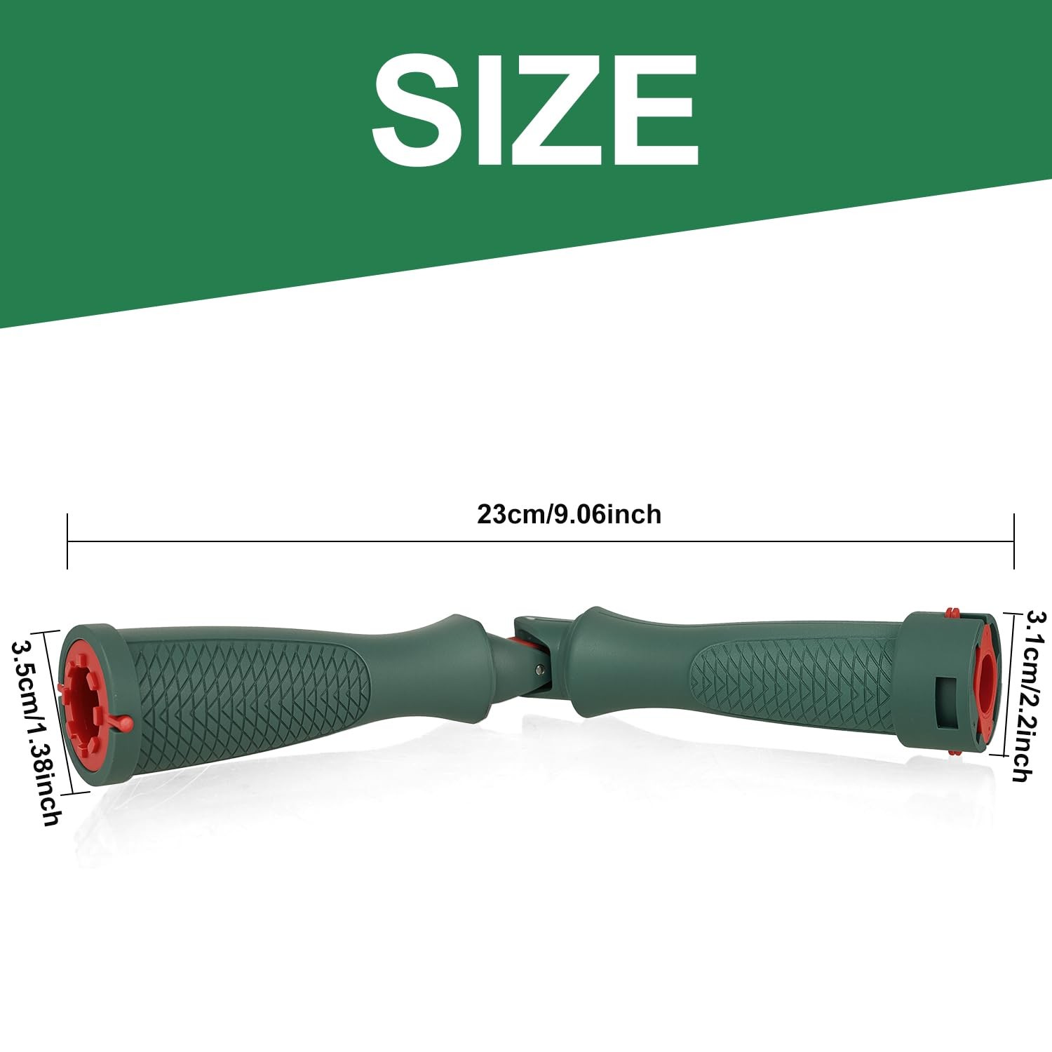 Green Toilet Seat Wrench Tool Universal Rotation Adapter 10/13/17mm Plastic
