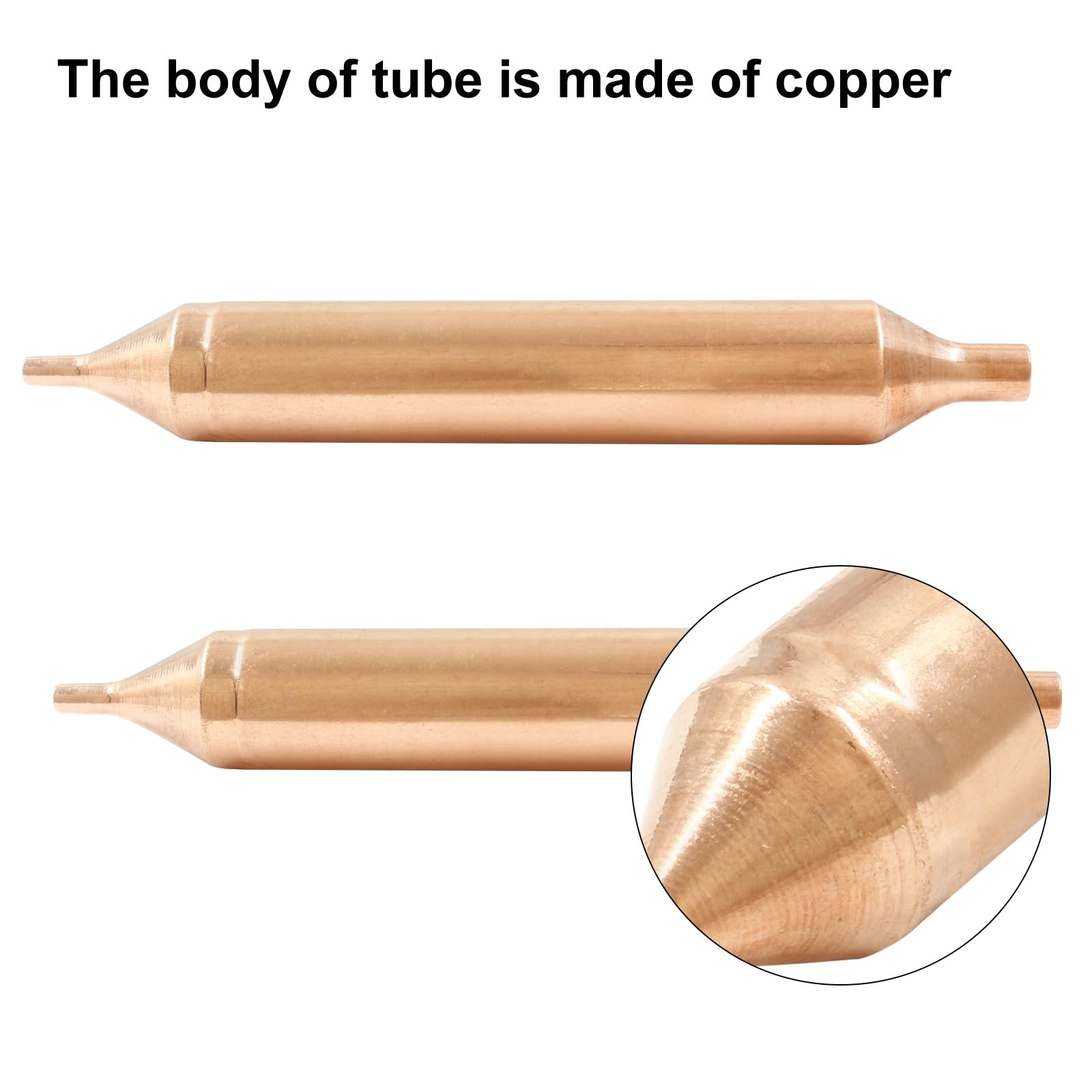 4Pcs Refrigerator Filter Dryer, Copper Filter Dryer for Refrigeration, 3mm & …