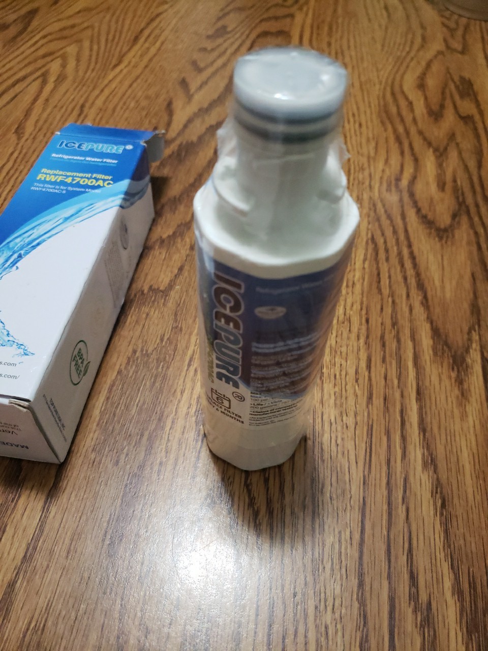 IcePure RWF4700AC Refrigerator Water Filter Replacement New In Box