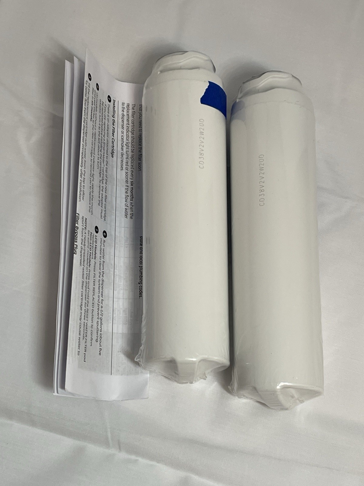 Waterdrop WD-F22 LOT of 2 Replacements For GE MSWF Refrigerator Water Filter