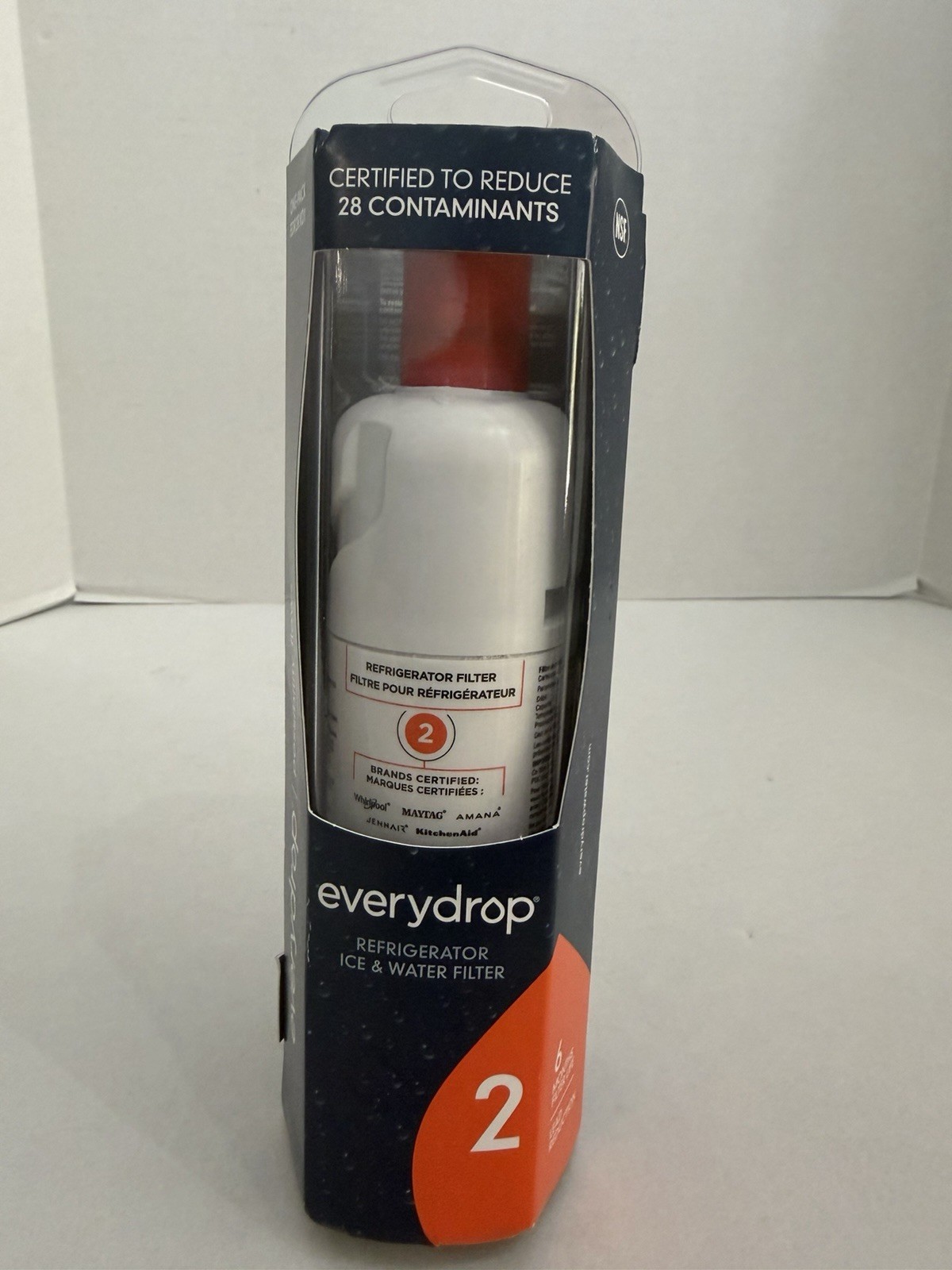 Everydrop Filter 2 Ice & Water Refrigerator Filter New