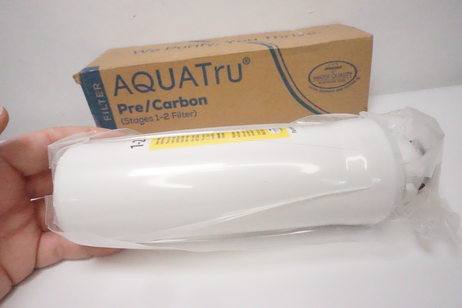 AquaTru Replacement Pre/Carbon Water Filter Stages 1-2 NWB