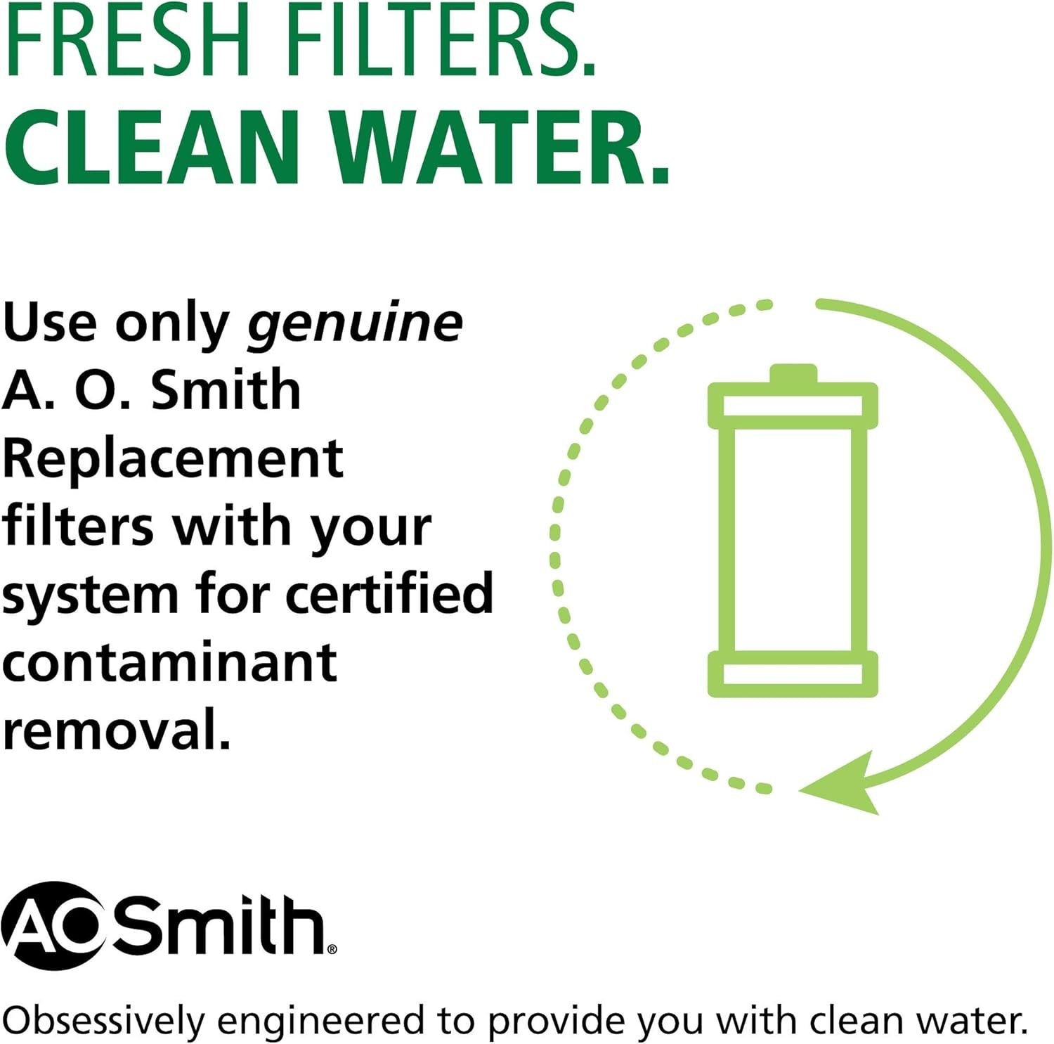 AO Smith Membrane Remineralizer Replacements Removes Impurities Fluoride Lead