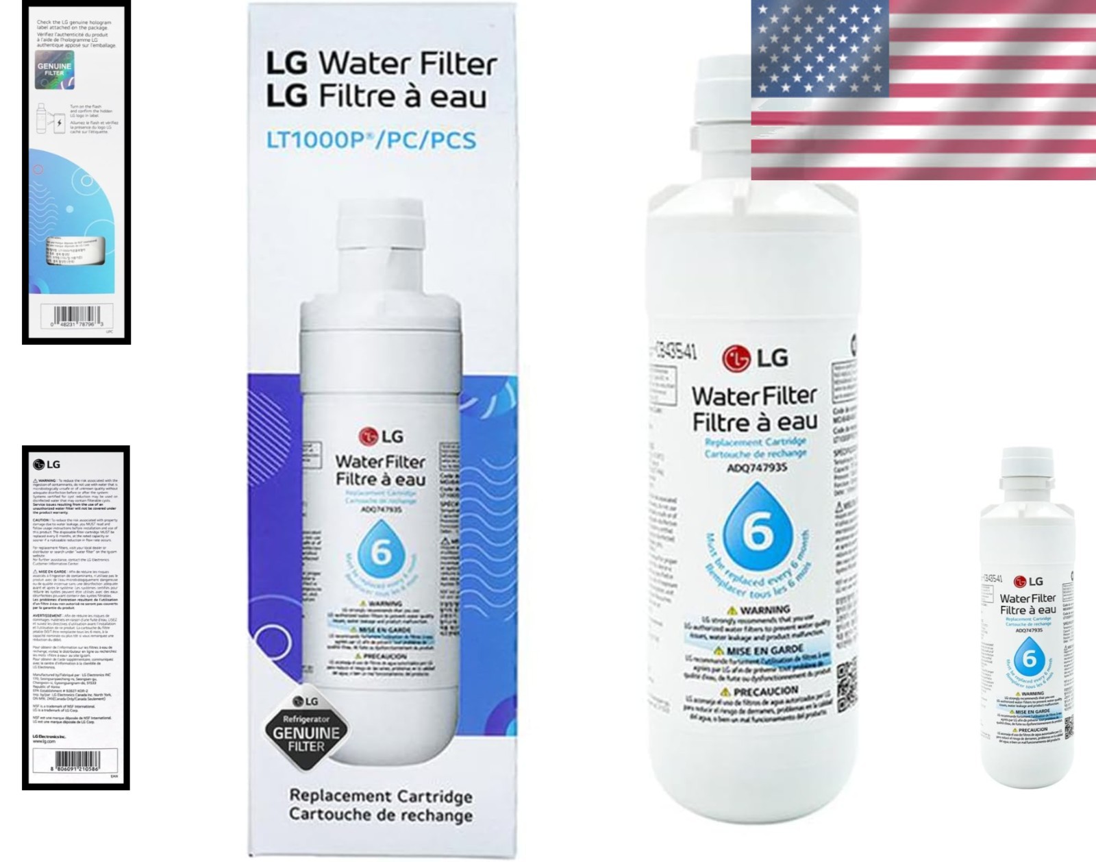 LT1000P NSF Certified Water Filter – 200 Gallon Capacity for Cleansing Water