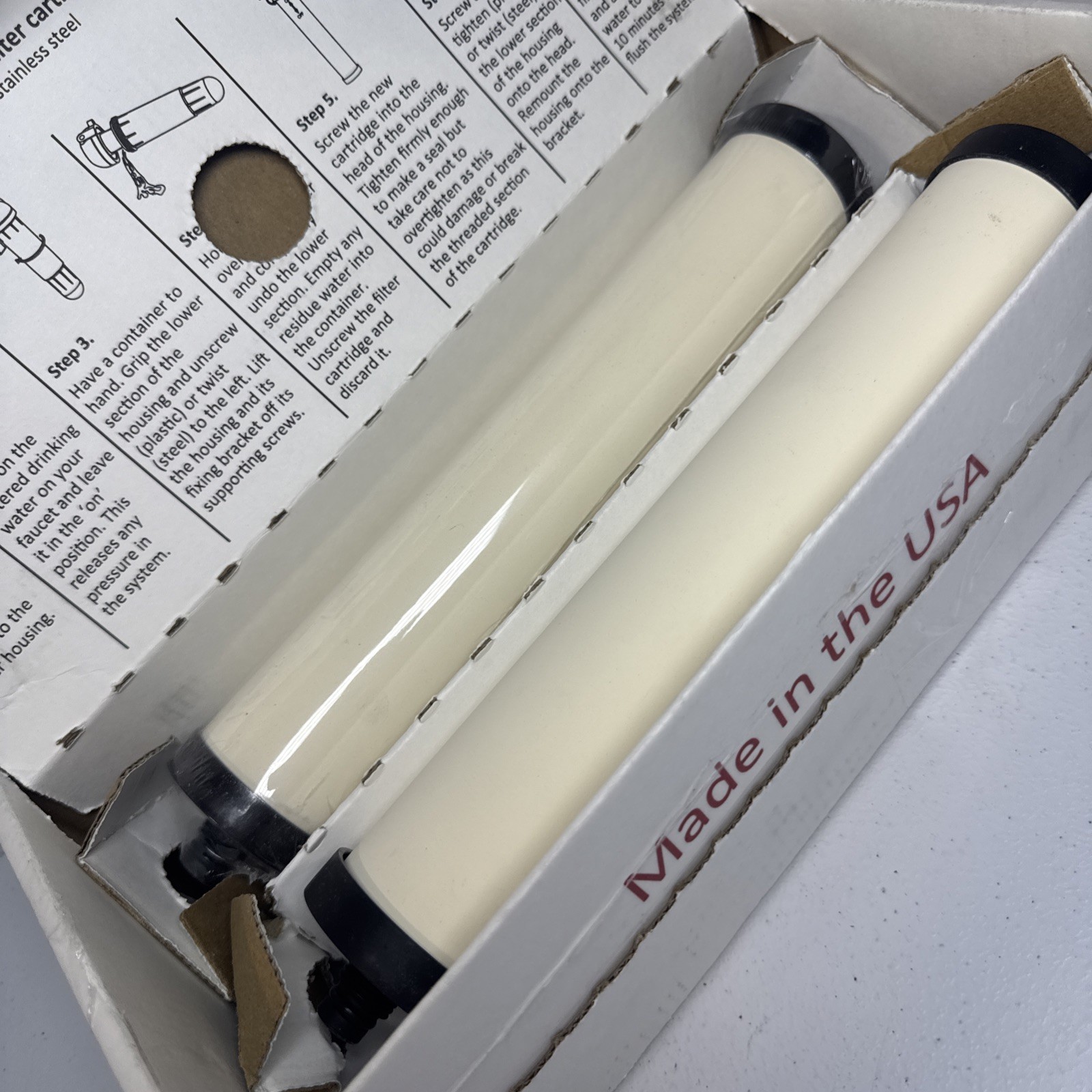 Franke Triflow FRX02/FR9455 Replacement Water Filter Cartridge Twin Pack OEM Fit