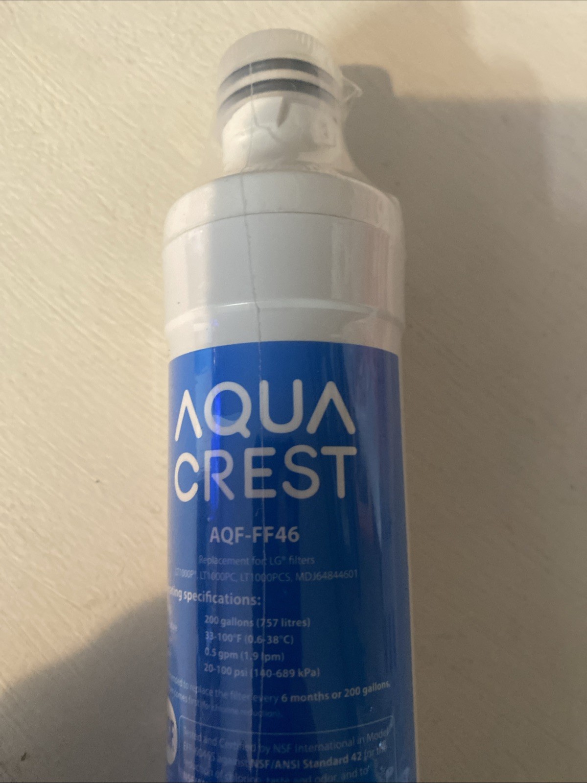 Aqua Crest AQF-FF46 Water Filters – Sealed New