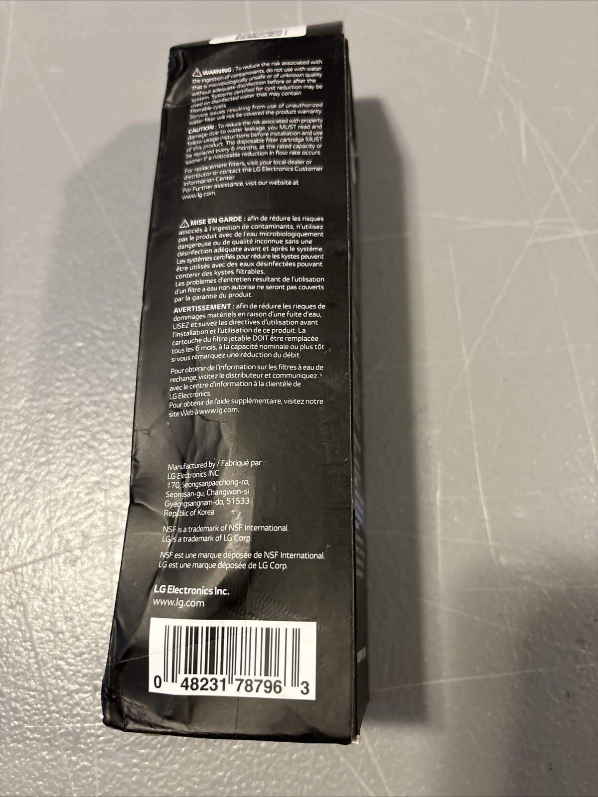 LG LT1000P 6Month / 200Gal Capacity Replacement Refrigerator Water Filter…