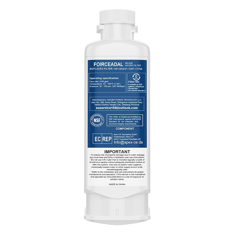 Replacement for Samsung DA97-17376B HAF-QIN/EXP Refrigerator Water Filter