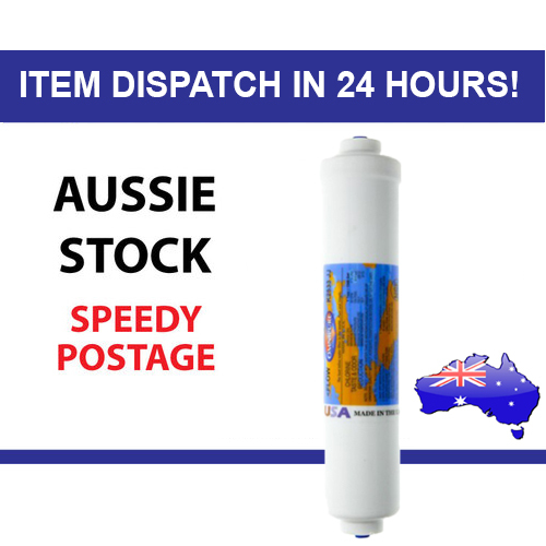 Omnipure Inline Post RO GAC + Fridge Filter USA Carbon Filters CL10RO T33