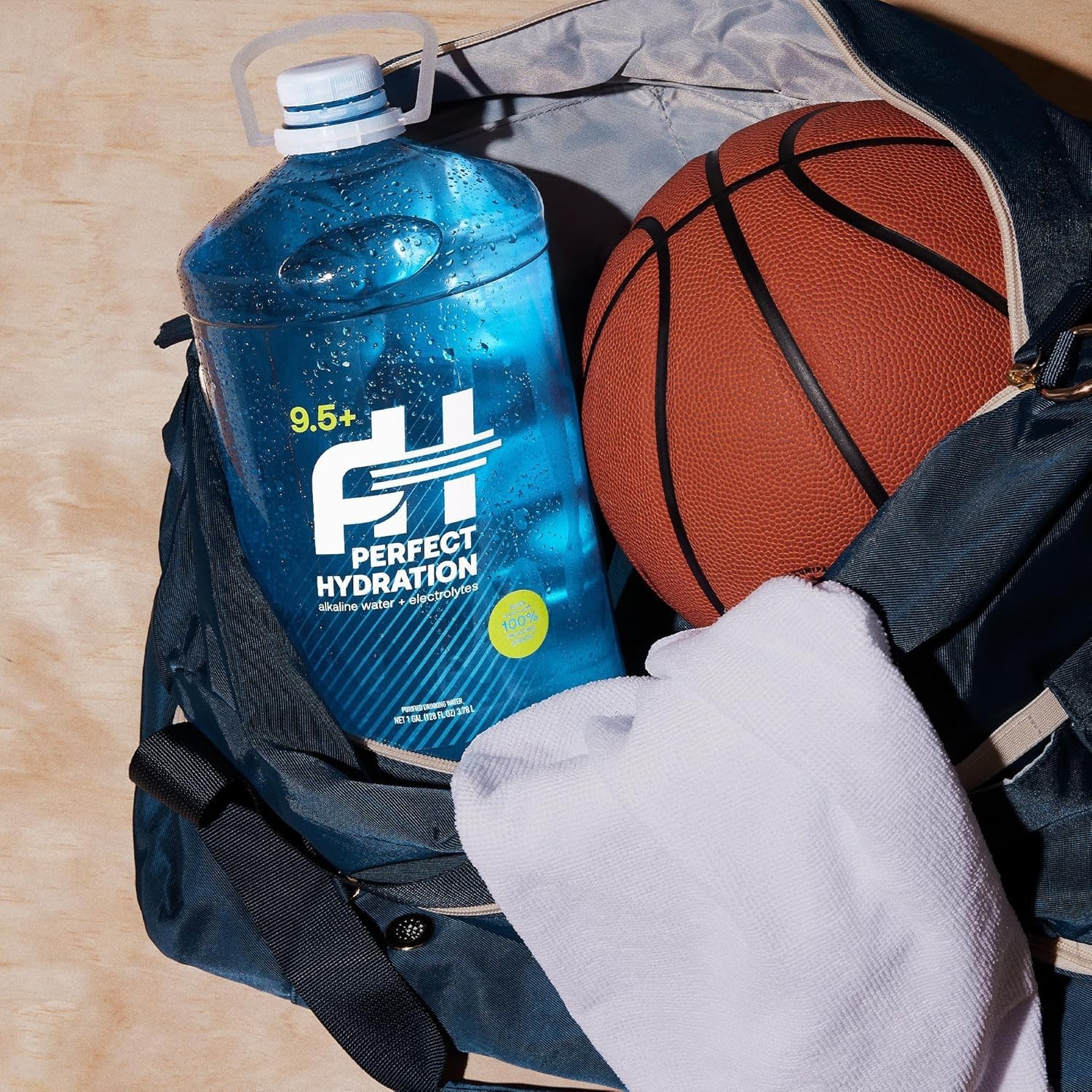 Electrolyte-Enriched Alkaline Water – 9.5+ pH – 8 Gallon Pack for Daily Wellness