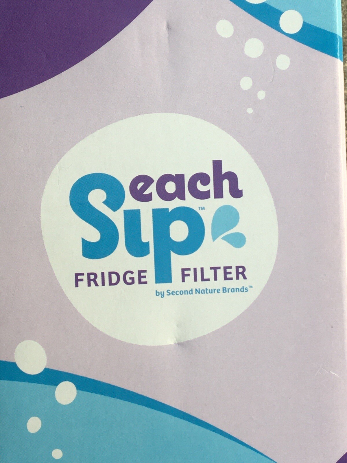 Second Nature Brands Each Sip Fridge Filter RWF01387 300 Gallons New