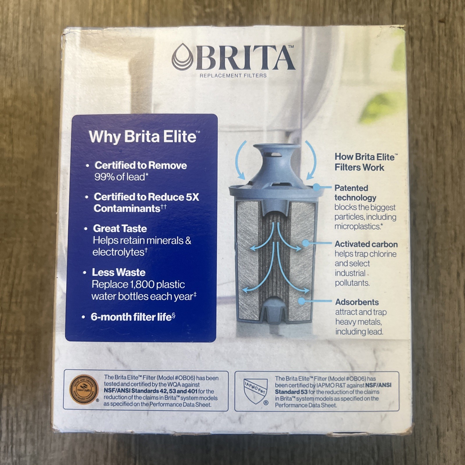 Brita Longlast Replacement Filters for Pitchers Dispensers – 2 Count