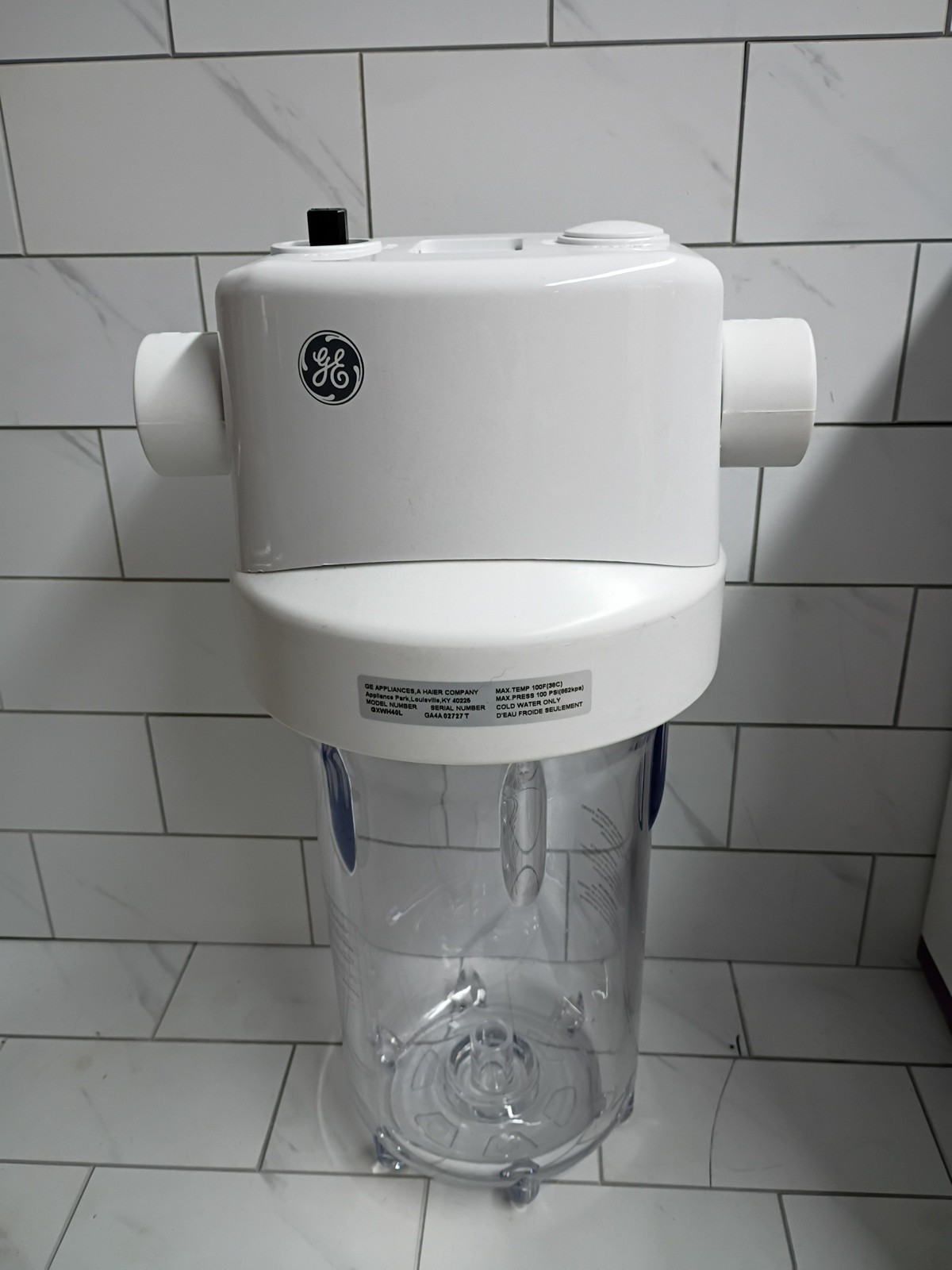 GE Whole House GXWH40L Water Filtration System New Open Box 084691144779