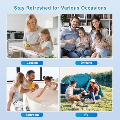 UF33 6 Stages Ultra Filtration under Sink Water Filter System under Counter Wate