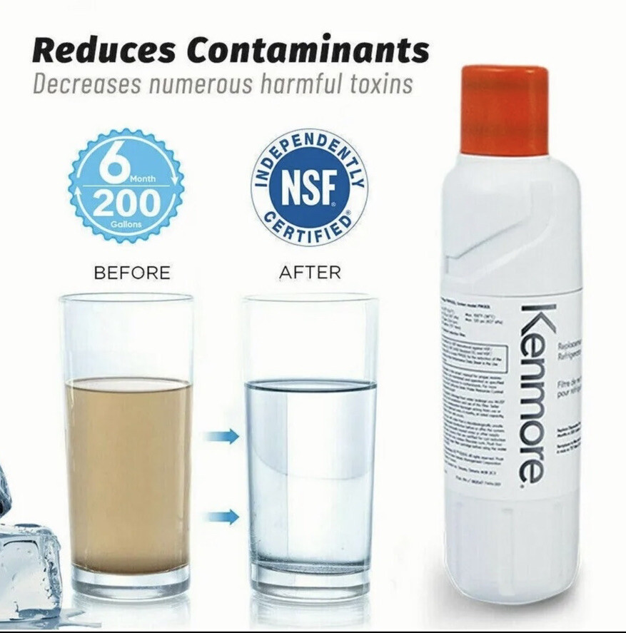1 Pack Kenmore 9082 Replacement Refrigerator Water Filter for 469082 9903