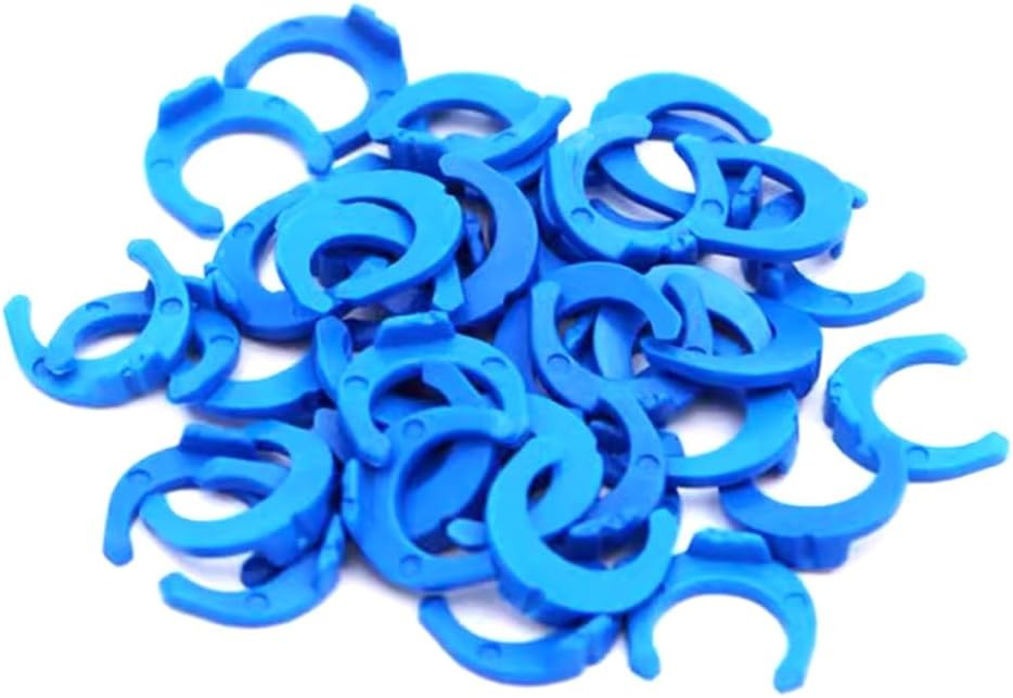 RO Water Filter Locking Clips 100 Pcs 1/4 3/8