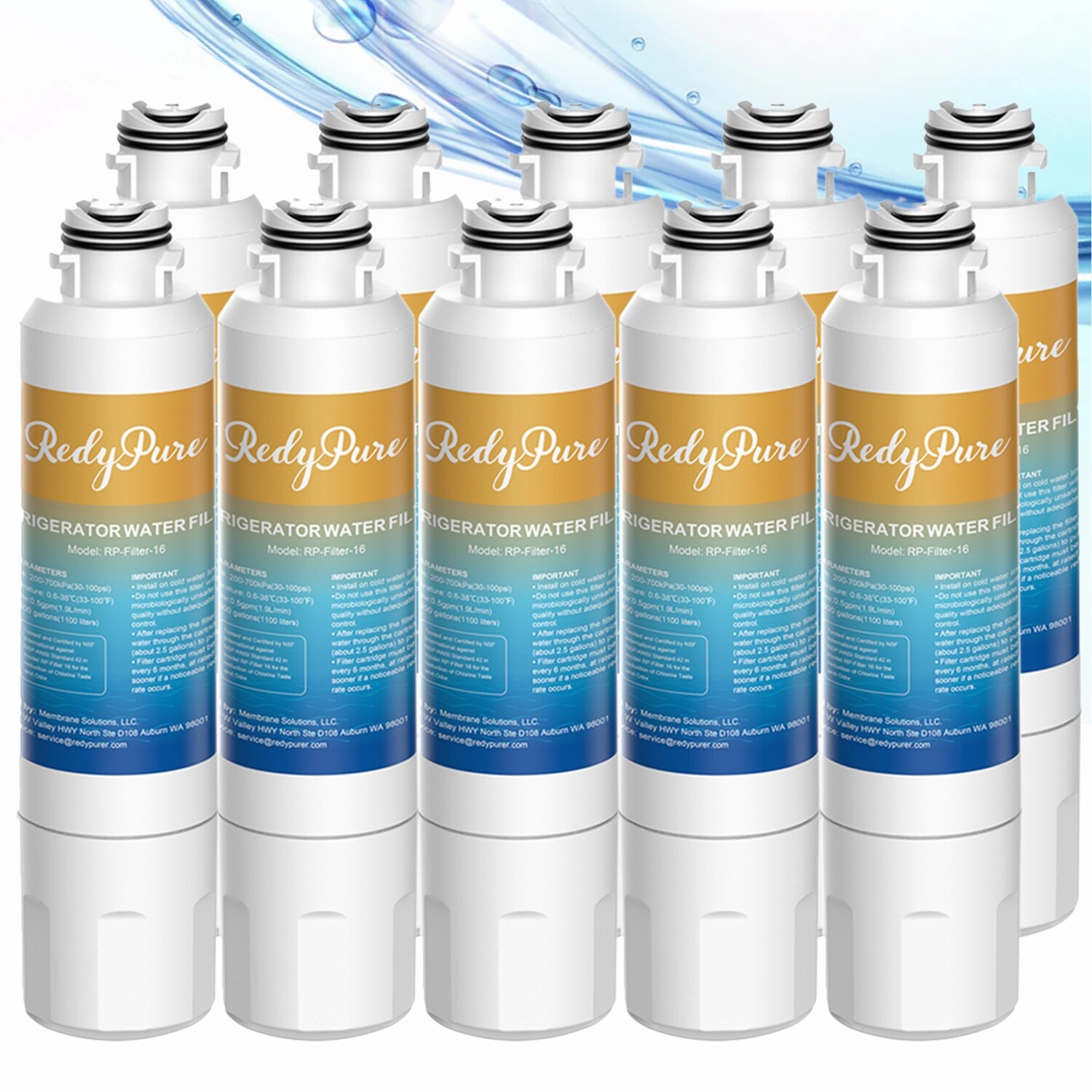 1-12 Pack Refrigerator Water Filter Fit for Samsung DA29-00020B HAF-CIN RWF0700A