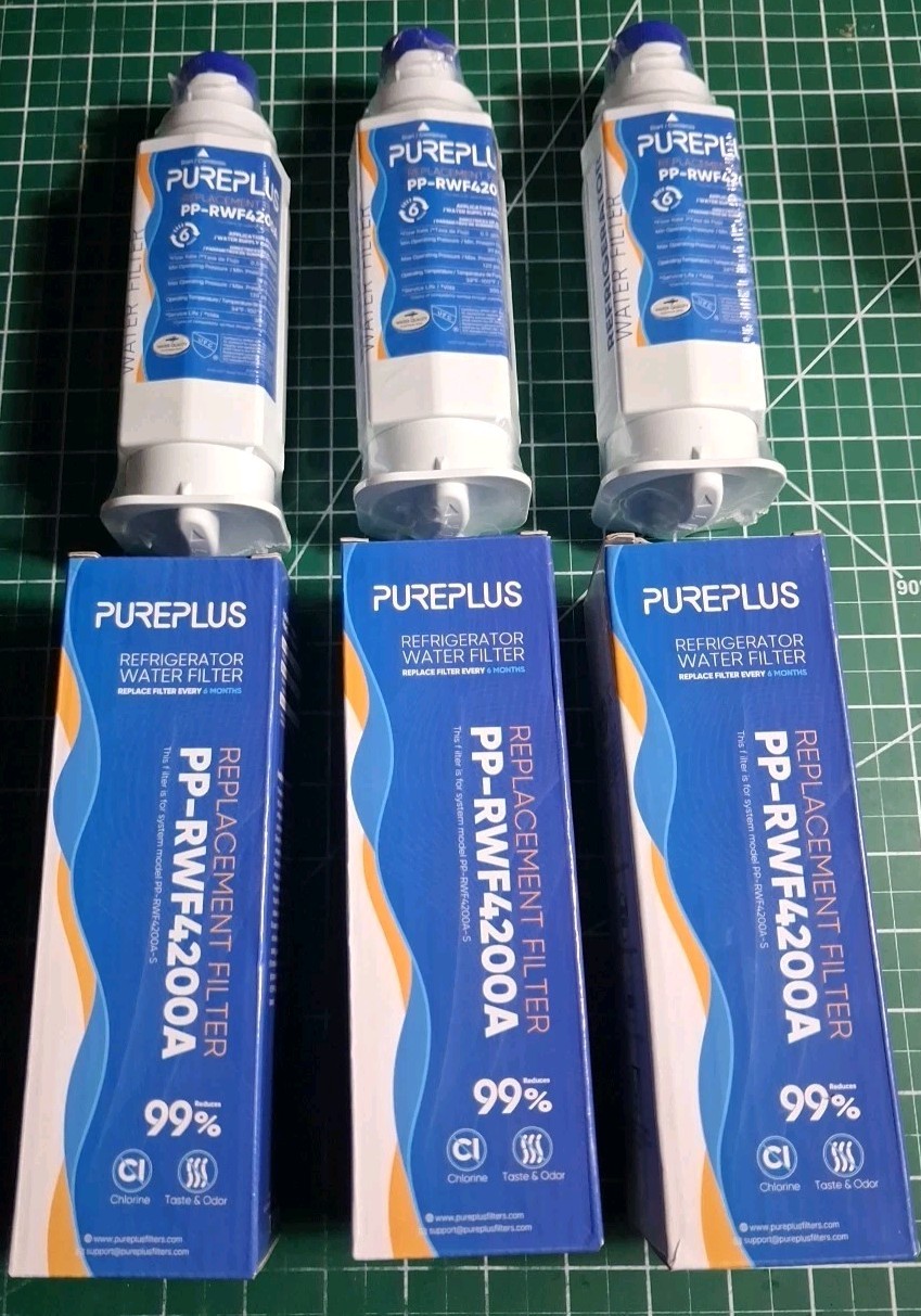 3 PACK PUREPLUS DA97-17376B Replacement for Samsung HAF-QIN DA97-08006C RWF4200A