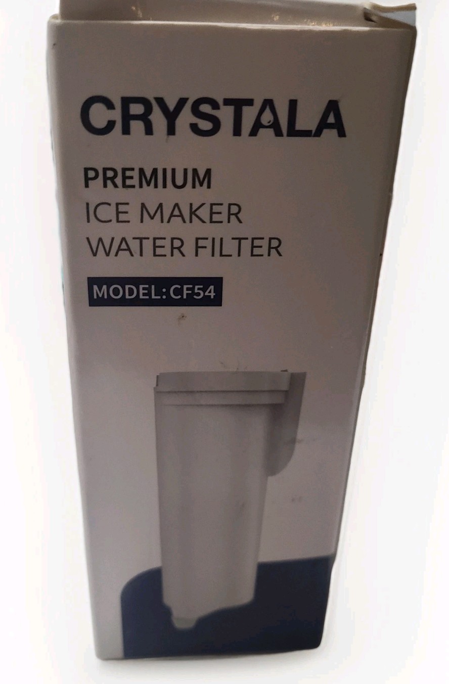 Crystala Premium Ice Maker Water Filter Model CF54 NEW