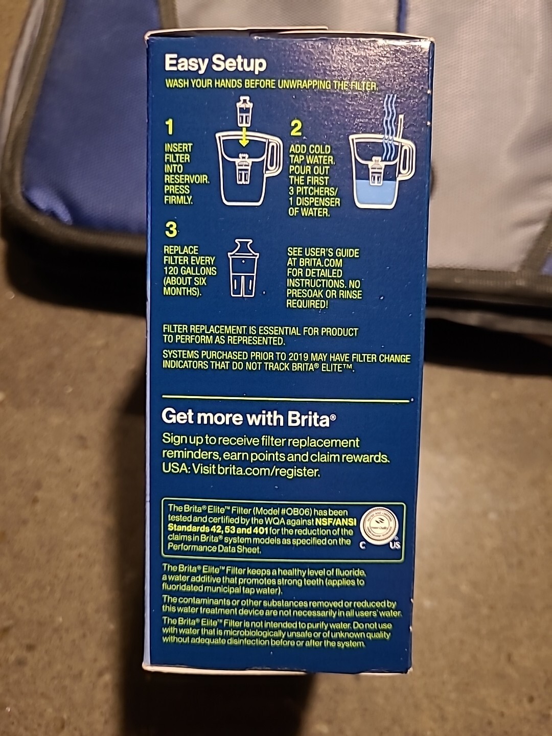 Brita Elite Replacement Filters for Brita Pitchers and Dispensers 2-Pack