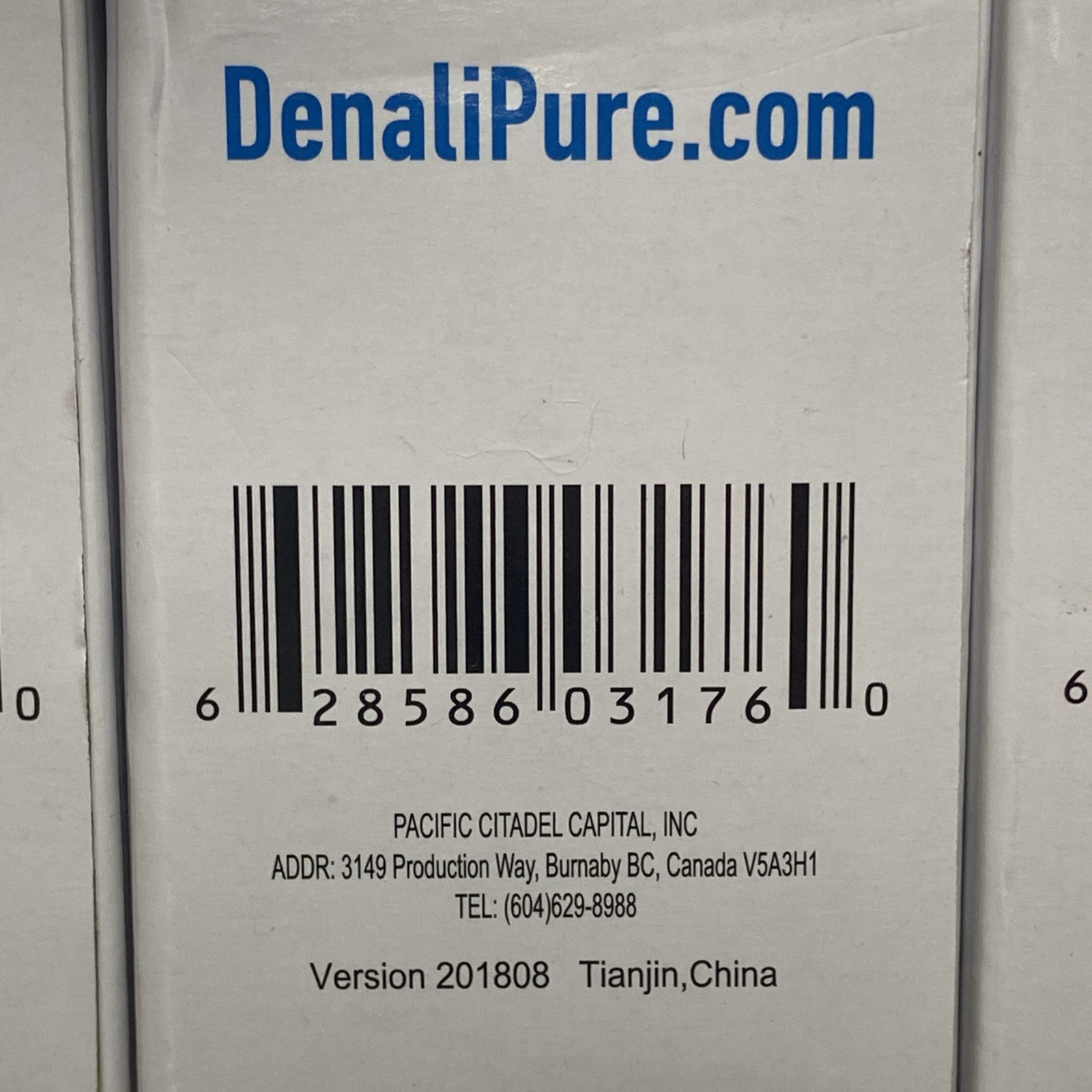 New Lot of 3 Refrigerator Water Filter Denali Pure WF-4396508-S For Whirlpool