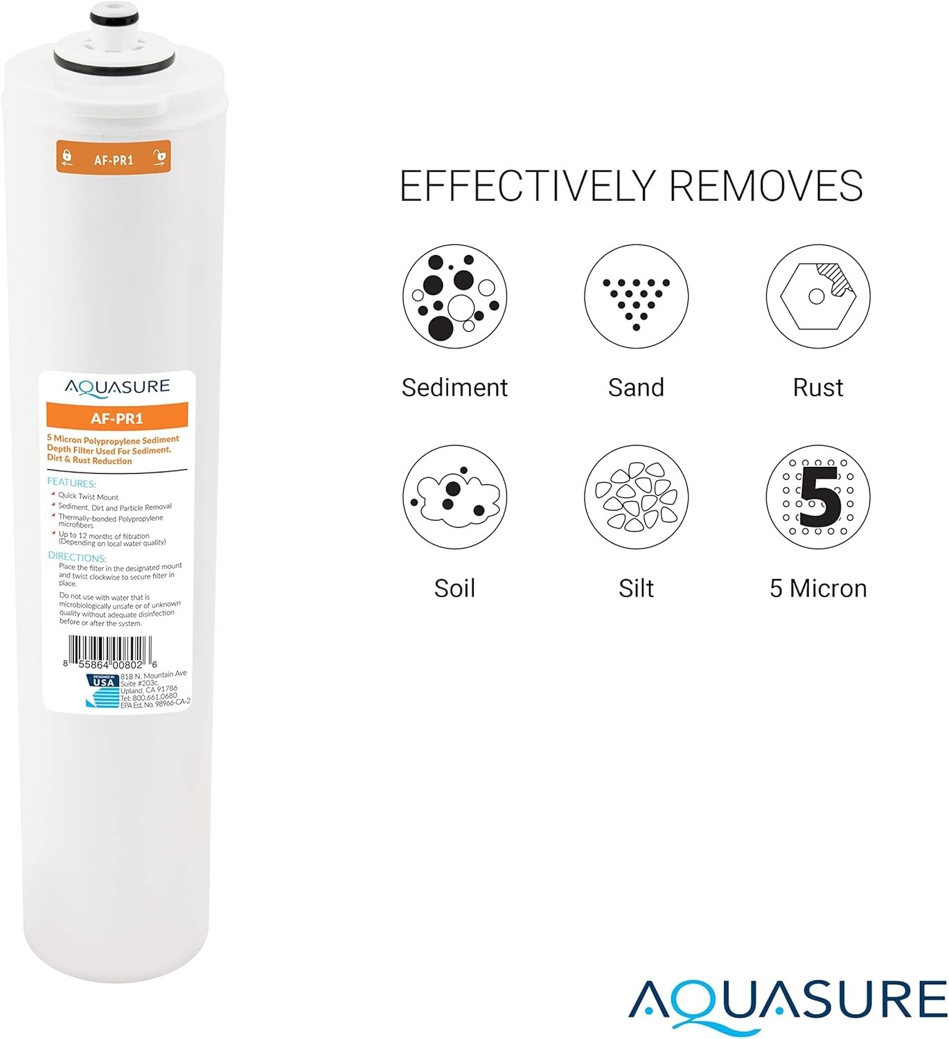 Quick Twist Water Filter Bundle – 4-Stage System for Refreshing Drinking Water