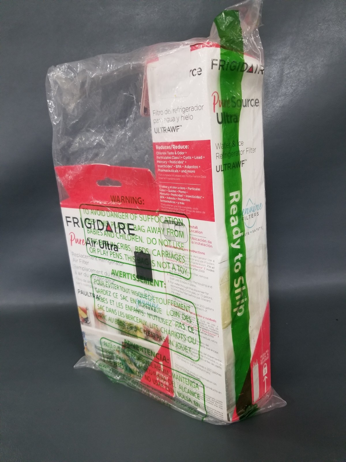 Frigidaire PureSource Ultra Water/Ice Fridge Filter + Air Filter Set Ultrawf…