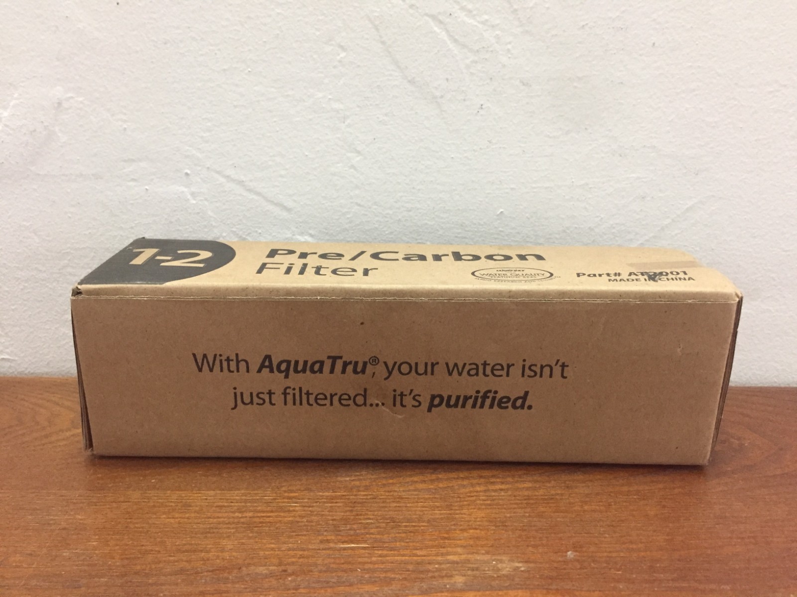 AquaTru Pre/Carbon Water Filter Stages 1-2 Part# AT2001 – New – Sealed