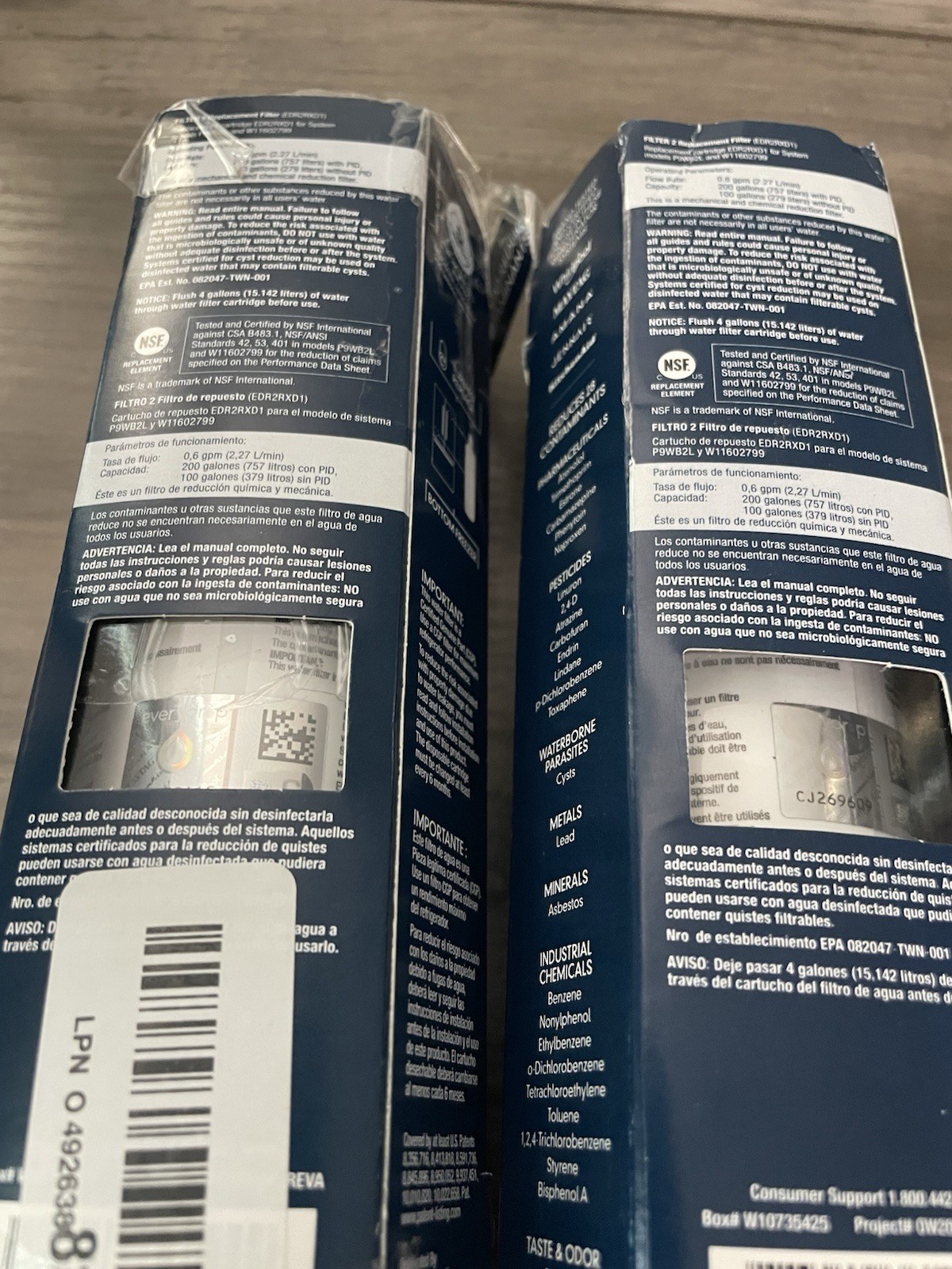 (2x) Everydrop Filter 2 Ice & Water Refrigerator Filter 28 Contaminant