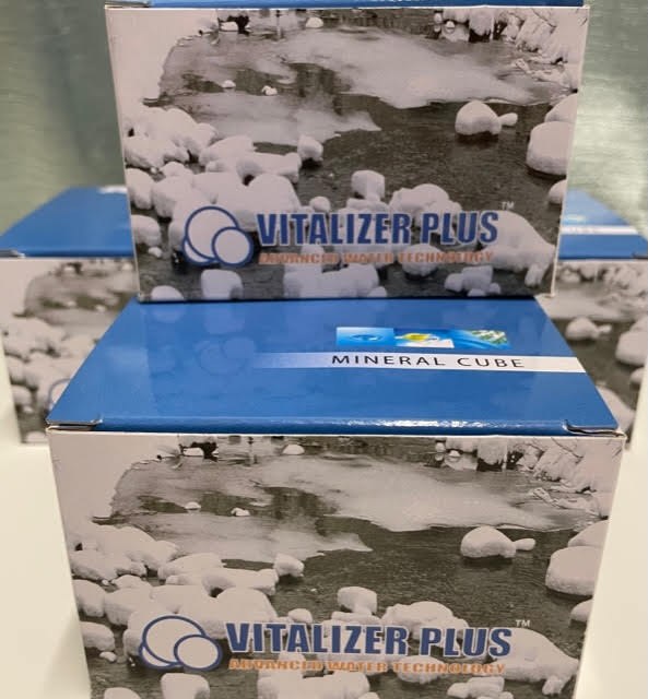 Mineral Cube for Vitalizer Plus Hexagonal Water Machine 4 packs