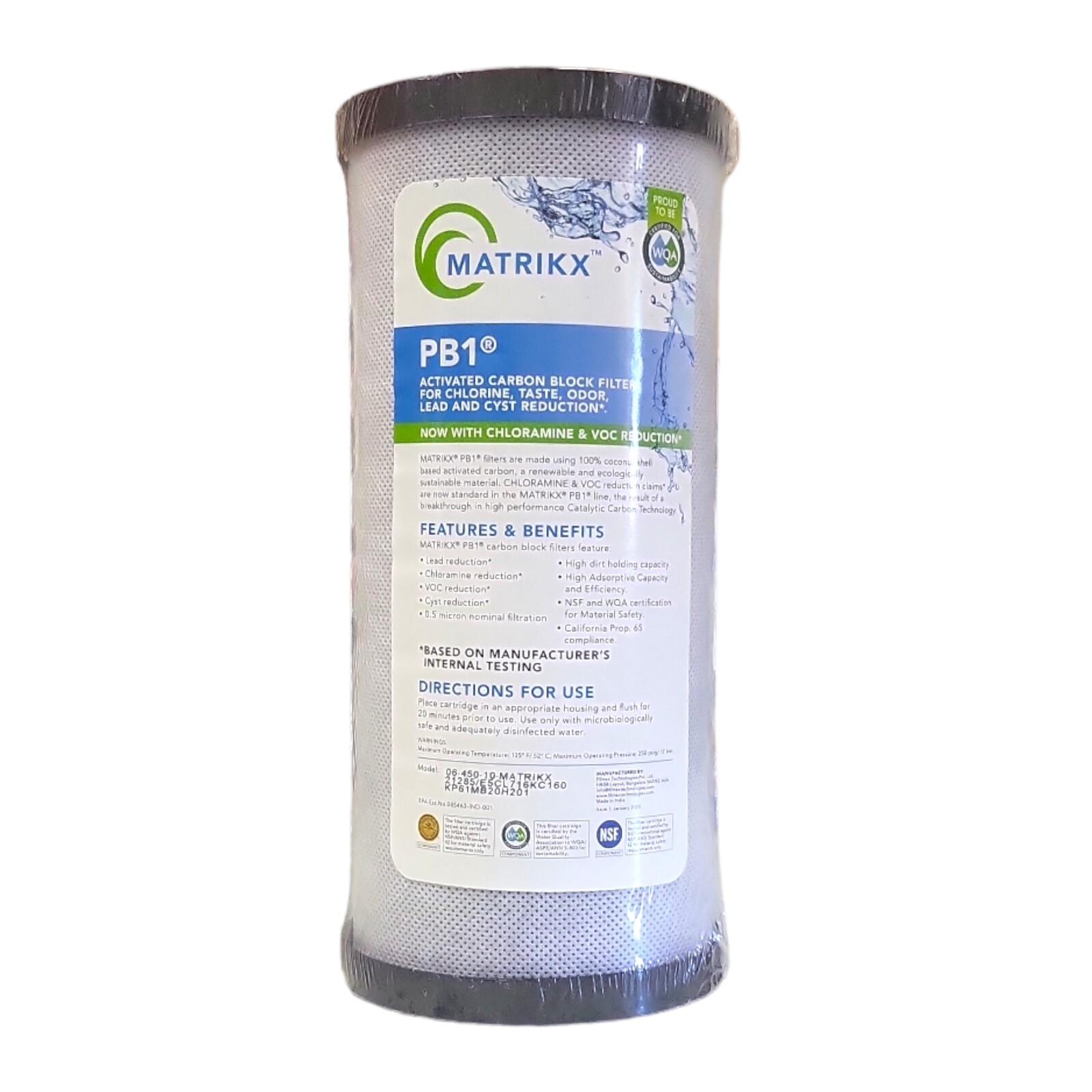 (6 Pack) Matrikx 06-450-10-MATRIKX PB1- 0.5 Micron BB 4.5″x10″ CTO/Cyst/Lead
