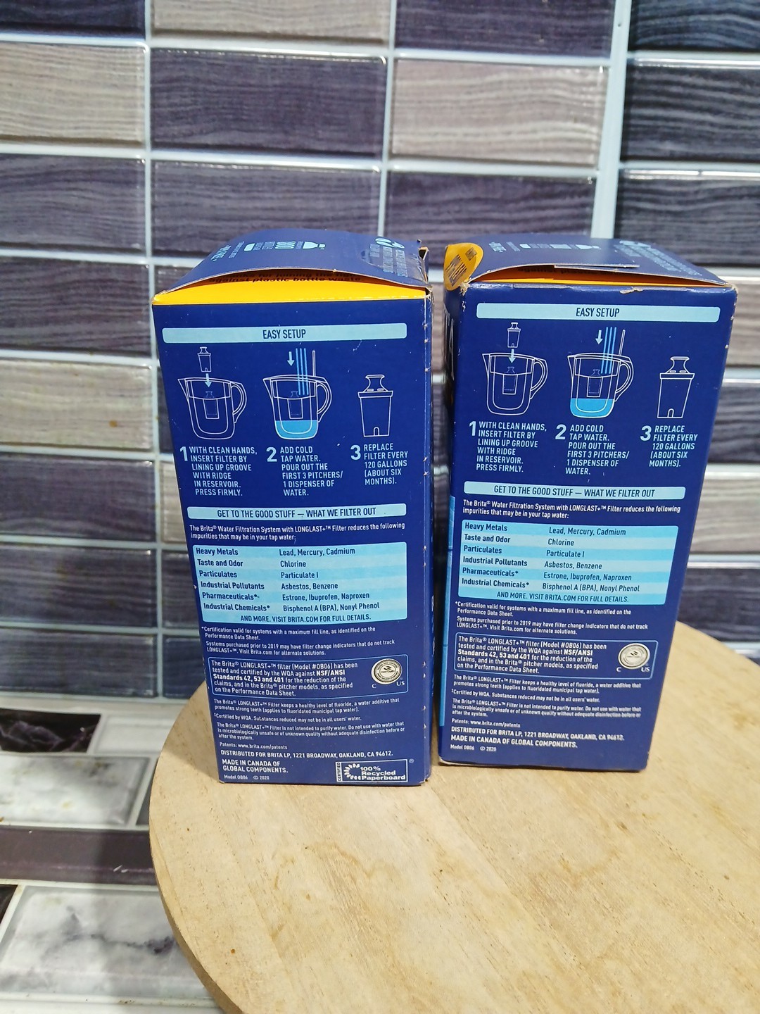 Brita Longlast 6months Replacement Filters for Pitcher – 2 Pack New Sealed
