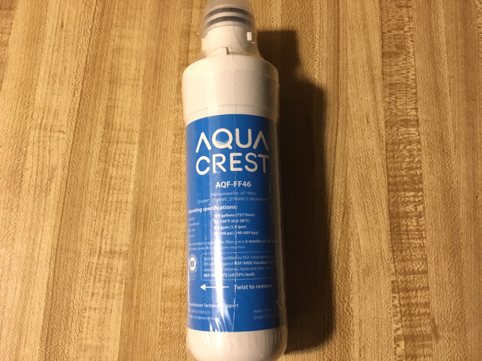 Aqua Crest AQF-FF46 – LT1000P – LT1000PC – LT1000PCS- MDJ6484461 For LG- 46-9980
