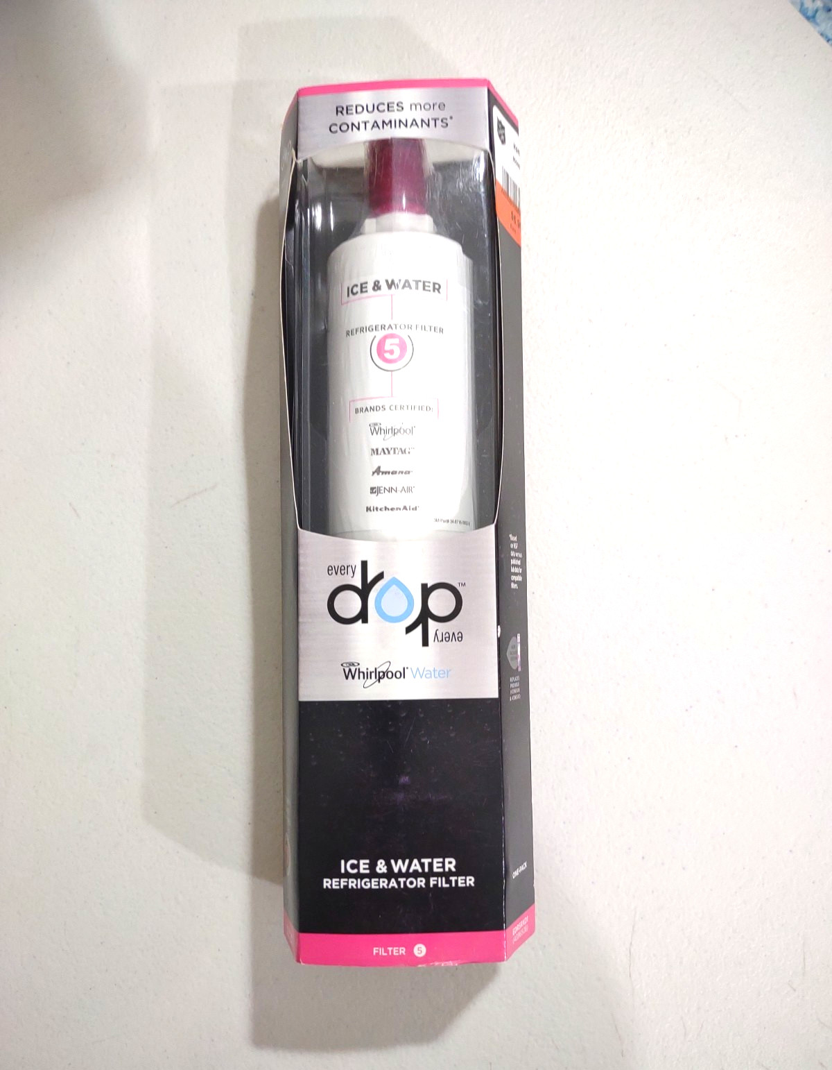EVERYDROP Twist In Refrigerator Water & Ice Filter Number 5 New in Box SEALED