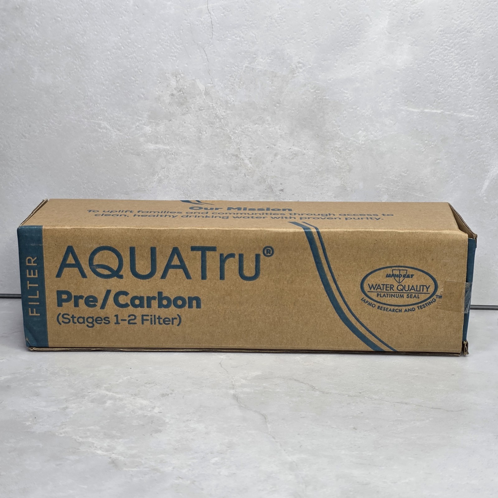 AquaTru Pre Carbon Water Filter Stages 1-2 Filter AT2001 Sealed Filter New