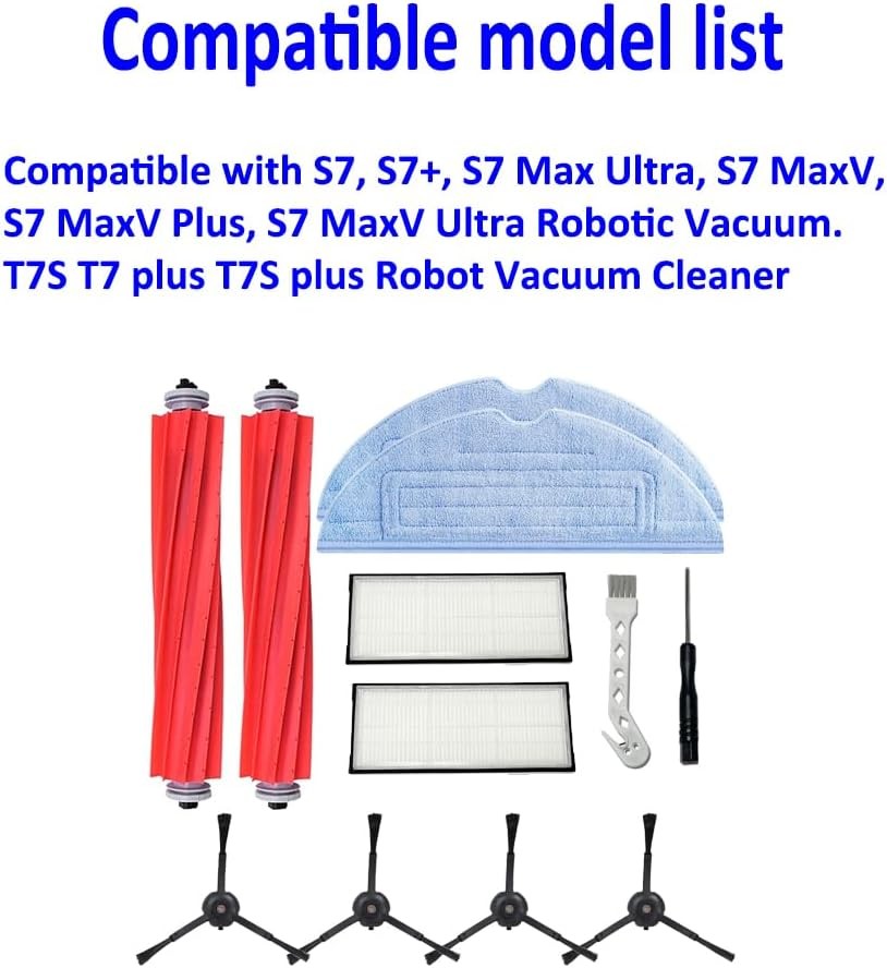 S7 Replacement Parts Compatible with Roborock S7 S7 S7 Max Ultra S7 MaxV Plus