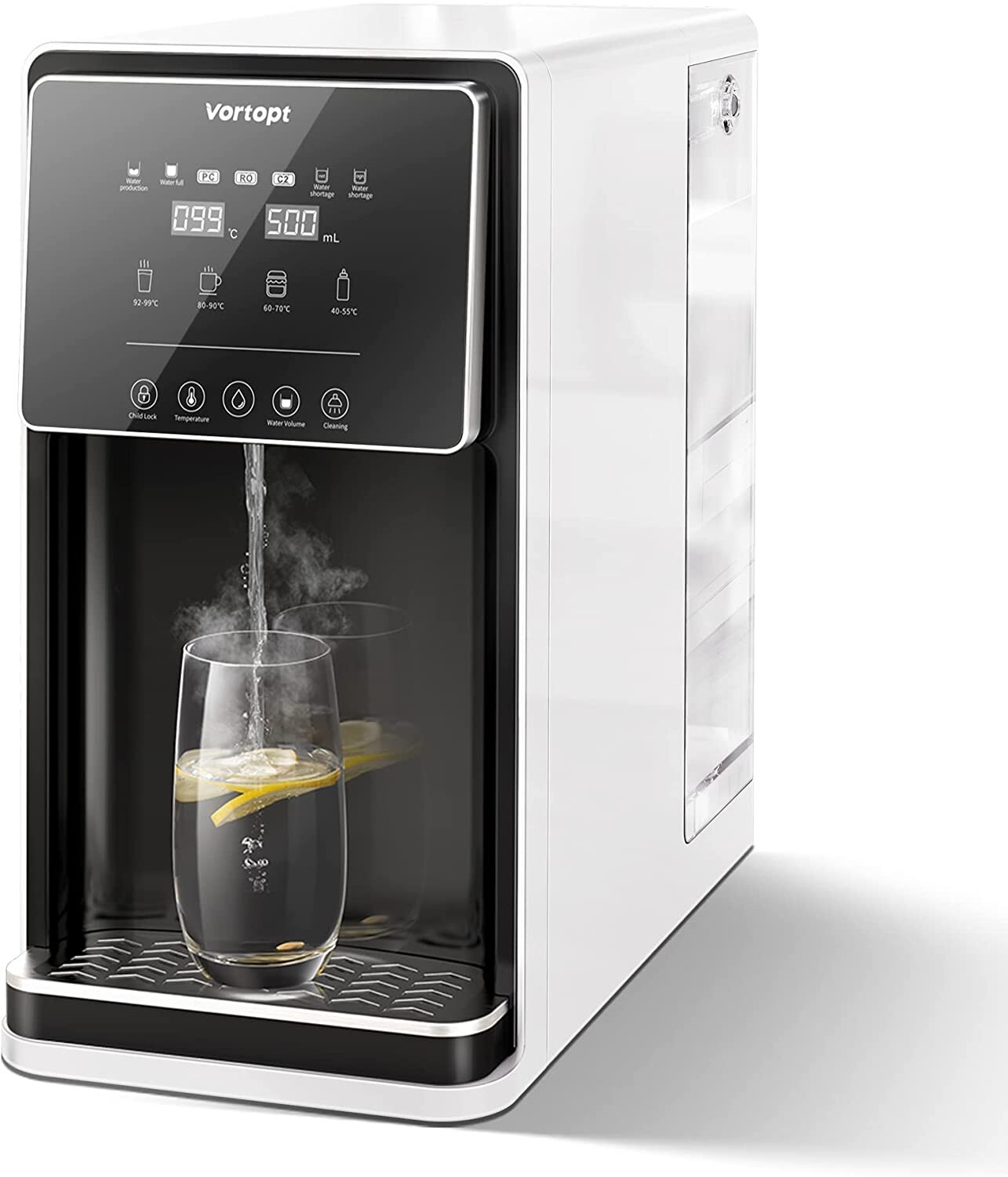 Vortopt Countertop Reverse Osmosis System – 4 Stage Counter RO Water Filter