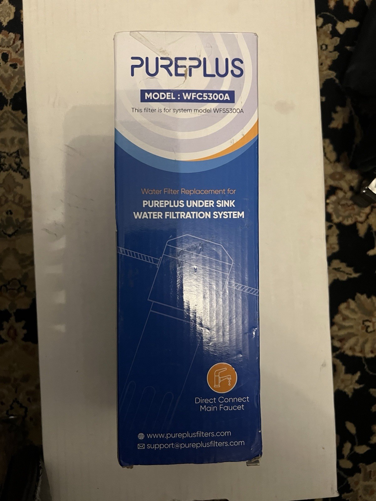 PurePlus WFC5300A Under Sink Water Filter, 20K Gallons Ultra High Capacity