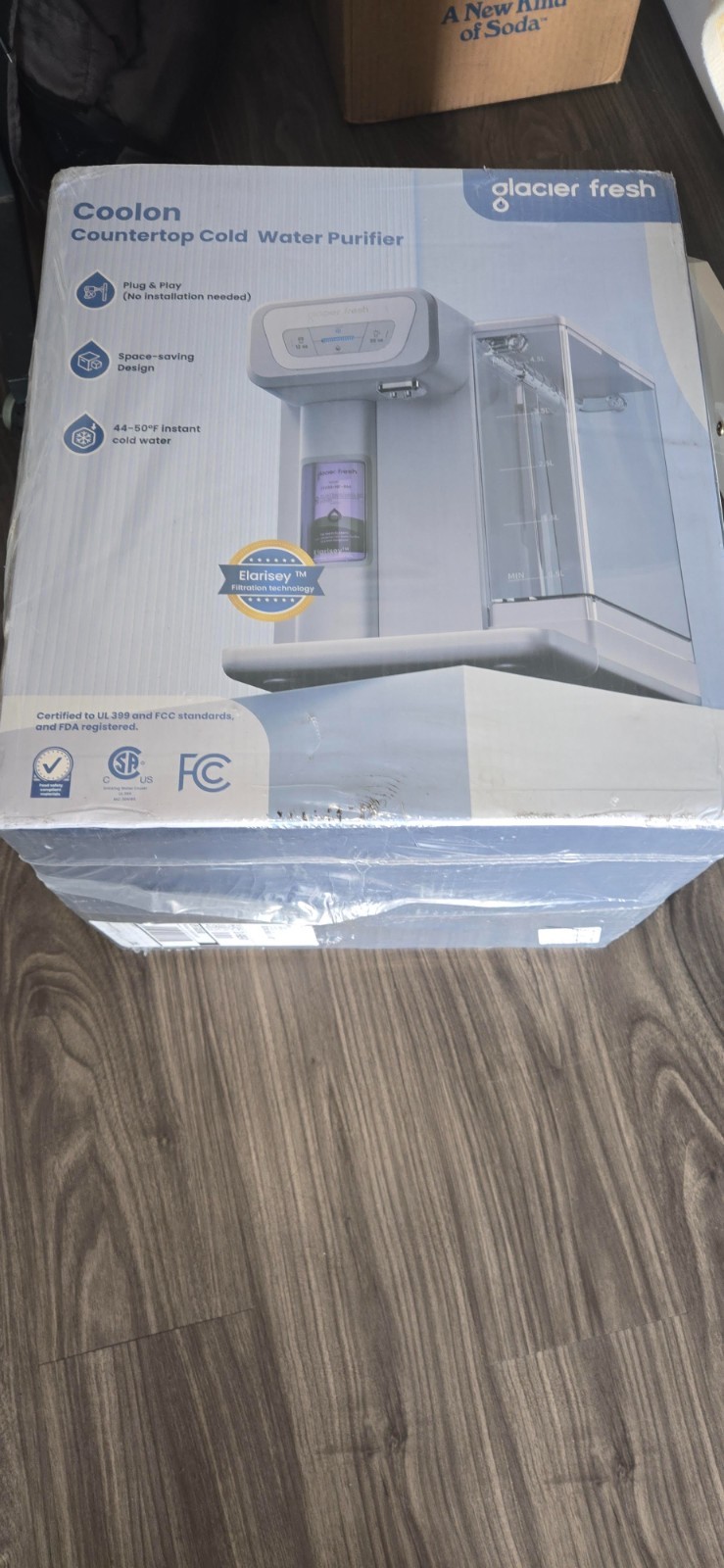 Glacier Fresh C03 Coolon Countertop Cold Water Purifier – BRAND NEW IN BOX