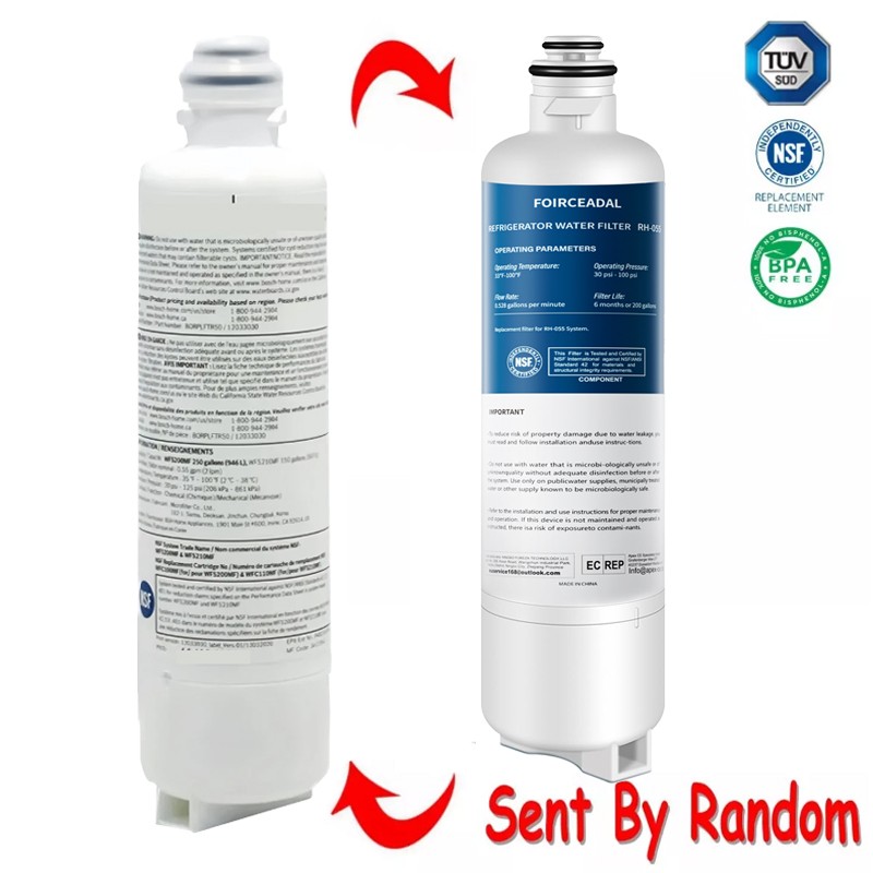 2PACK Refrigerator Replace Water Filter For 12033030 11025825 12028325 WFC100MF