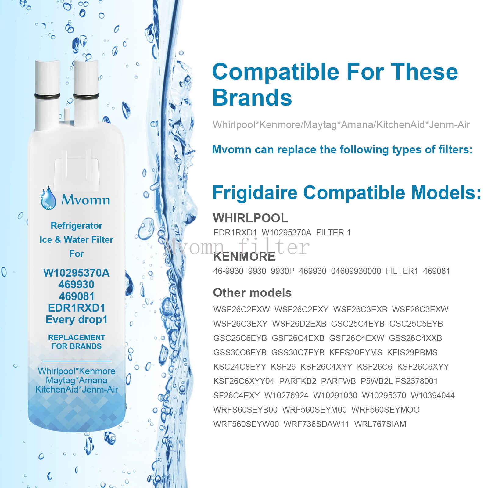 2Packs Kenmore 9081 469081 46-9930 Refrigerator &Water Filter US STOCK
