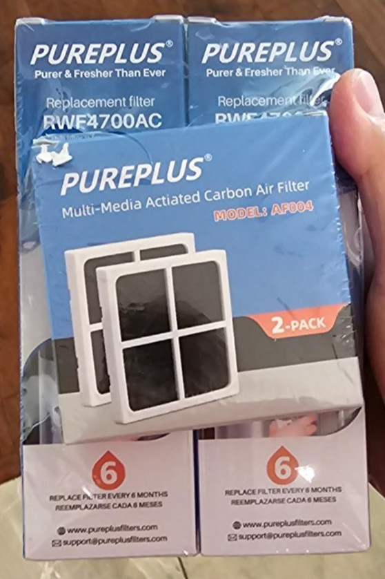 2 PACK PUREPLUS RWF4700AC for LG LT1000P LT1000 LT1000PC & 2 Air Filter af004