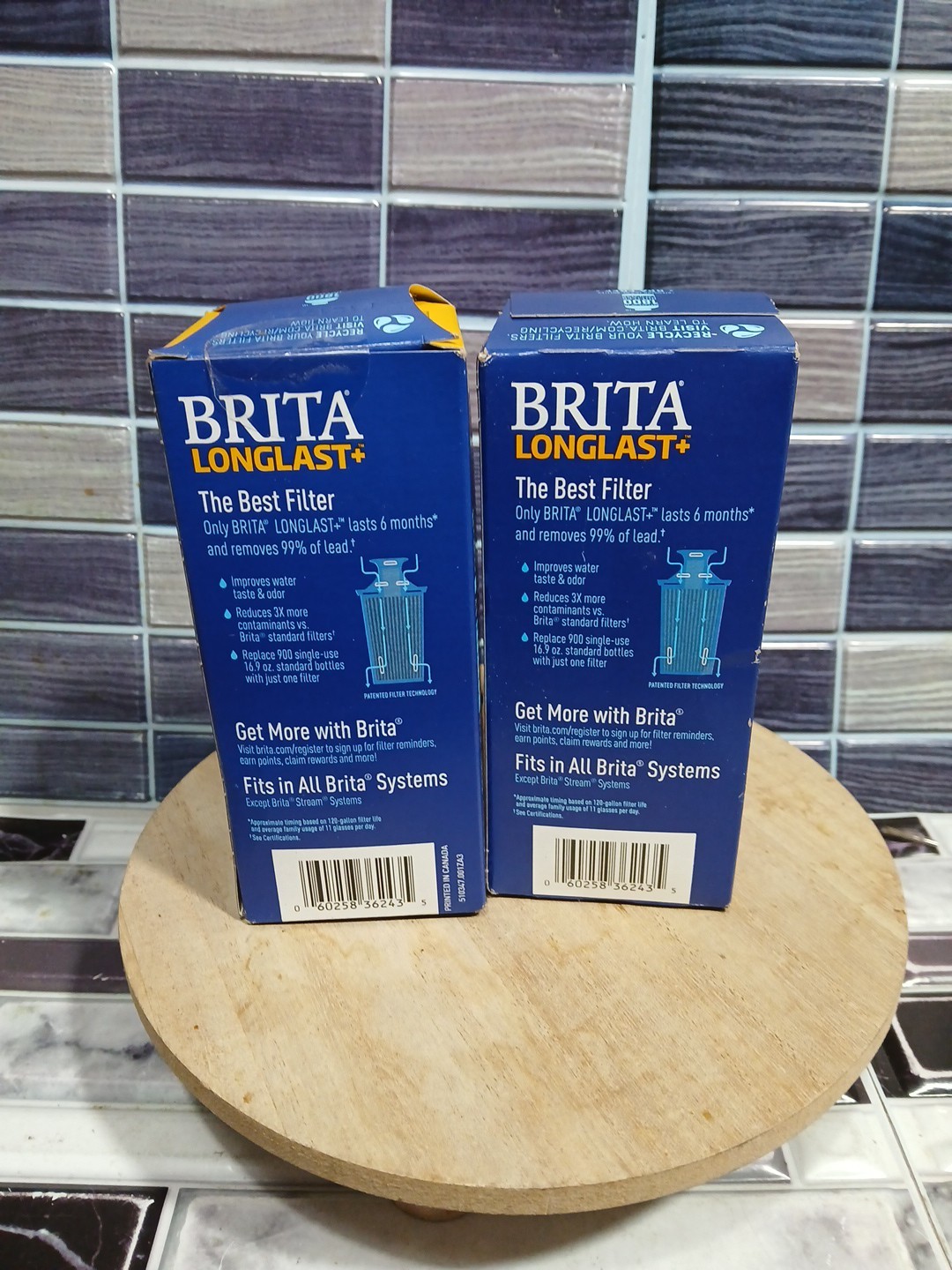 Brita Longlast 6months Replacement Filters for Pitcher – 2 Pack New Sealed